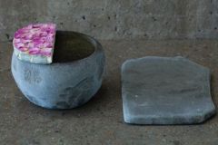 Ice Brûlée de plantas amargas del desierto de Atacama y Sandwich helado de rosa del año (Rodolfo Guzmán)