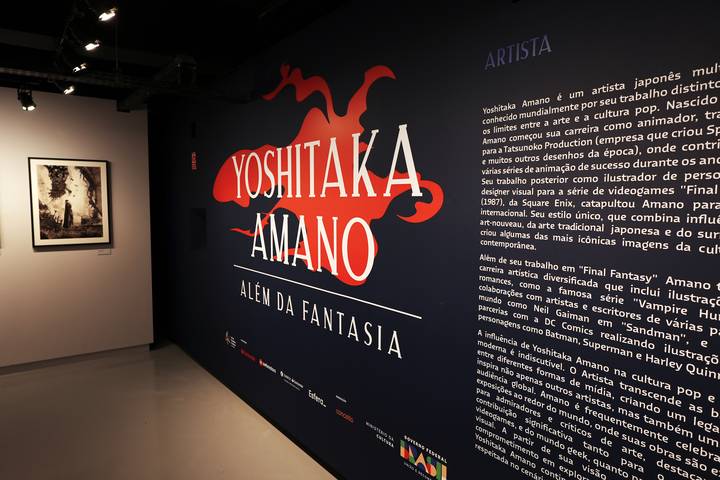 Leia mais sobre o artigo Ministério da Cultura, Esfera, Zurich Santander, Webmotors e Santander Brasil apresentam: Exposição Yoshitaka Amano – além da Fantasia