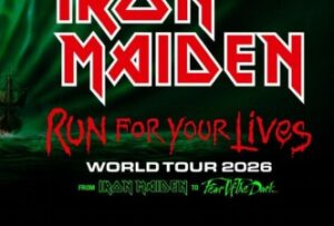 Traz a turnê de celebração dos 50 anos da banda para a América Central e América do Sul