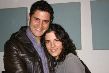 Show "Tempo" de Diogo Poças, no Tom Jazz, em 2010 - Diogo Poças e a cantora Céu Show "Tempo" de Diogo Poças, no Tom Jazz, em 2010 - Diogo Poças e a cantora Céu