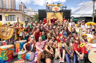 Bloco Fogo e Paixão, Carnaval de 2020 - São Paulo. Créditos: Soul em Cena Bloco Fogo e Paixão, Carnaval de 2020 - São Paulo. Créditos: Soul em Cena