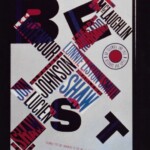 Criação de Paula Scher Criação de Paula Scher